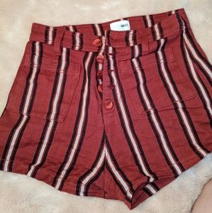 Amuse Society High Waisted Shorts 25/XS